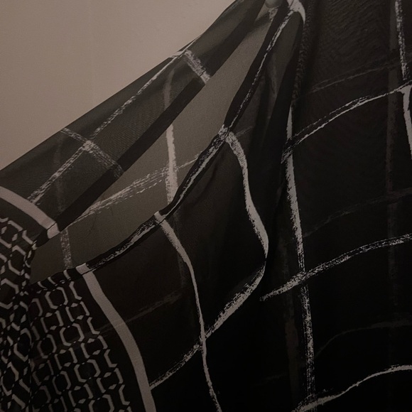 Susan Graver Open Shouldered Poncho - Picture 3 of 4